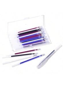 High-temperature disappearing ink pen refill, heat-fading marker for garments and leather, auto-erasable
