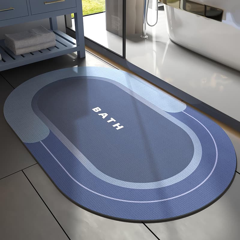 Diatom Mud Bathroom Mat – Quick-Dry, Non-Slip, Absorbent, Dirt-Resistant Entry Mat