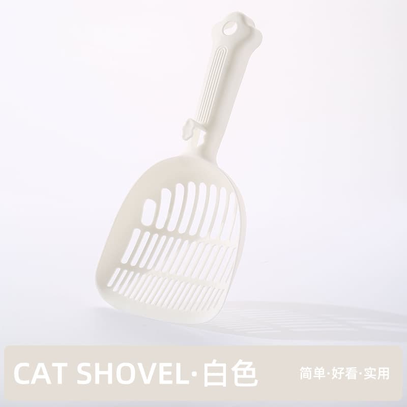 Cat Litter Scoop with Hanging Hook, Fine Mesh, Large Size, Long Handle