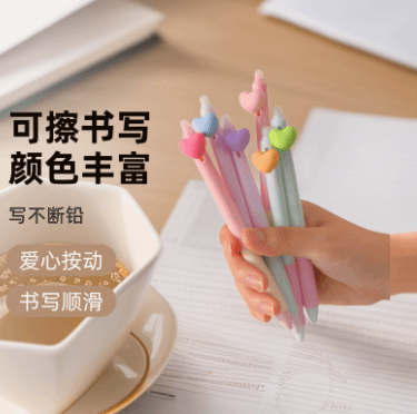 Macaron Colour Retractable Gel Pens - Student Stationery, High Appeal