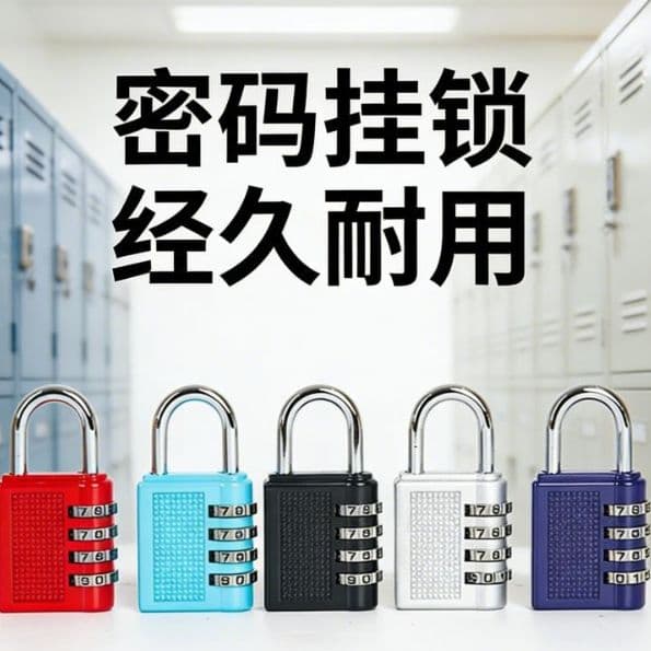 Security Combination Lock for Small Cabinet, Luggage, Gate – Multiple Models Available