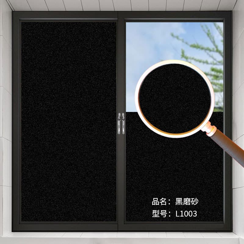 Frosted Glass Window Film - Privacy Film for Bathroom & Door