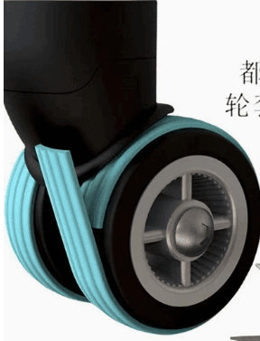 Silicone Wheel Covers for Luggage - Noise-Reducing Protective Covers