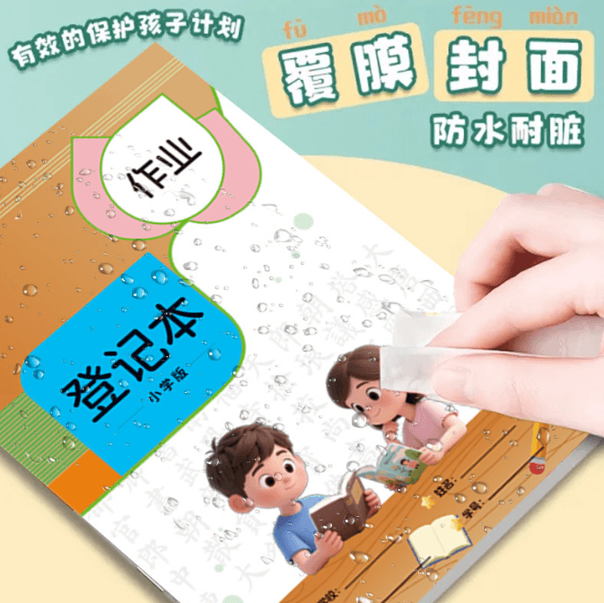 Homework register for primary school year 1, classroom homework notebook, copybook