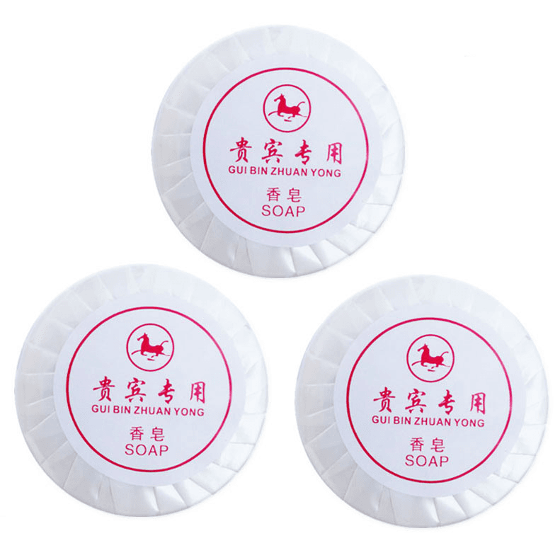 Hotel Disposable Soap – Small Round Soap for B&B and Guesthouse Bathroom Amenities