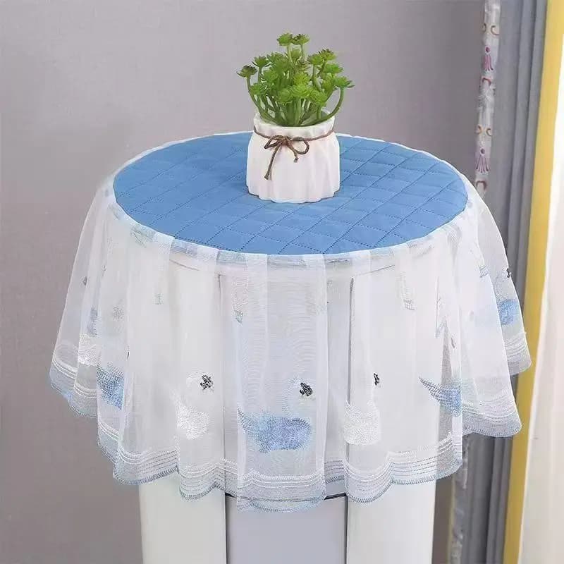 Vertical air conditioner dust cover, round and cylindrical, new style universal simple household dust cover for living room