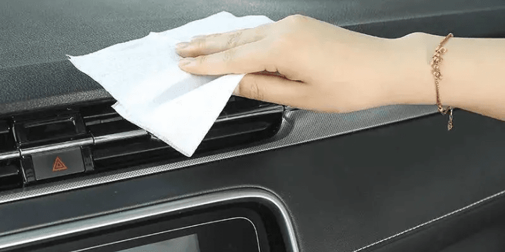 Car Interior Cleaning Wipes – Decontamination, Polishing & Protective Care for Dashboard, Plastic & Leather Seats
