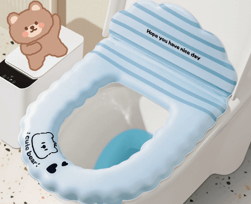 Toilet Seat Cover, All-Season, 2026 New, Waterproof, Adhesive, for Home