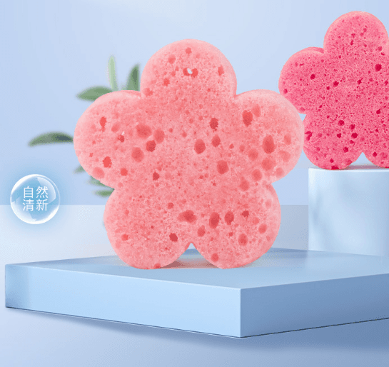 Thick cleaning sponge for scrubbing pots, safe on coatings, household cleaning tool