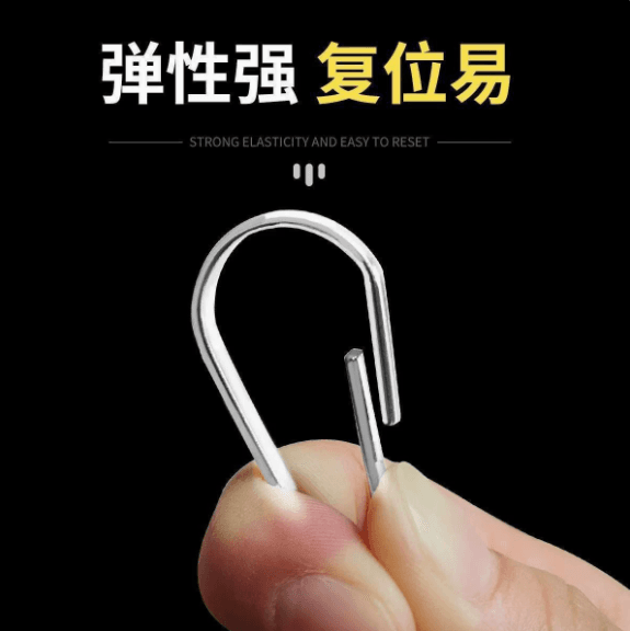 Pig gallbladder buckle hook hardware rotary pig gallbladder buckle waist buckle bell buckle handmade DIY keychain