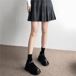 Plain Ice Silk Socks for Women, Mid-Calf, Summer Thin Style