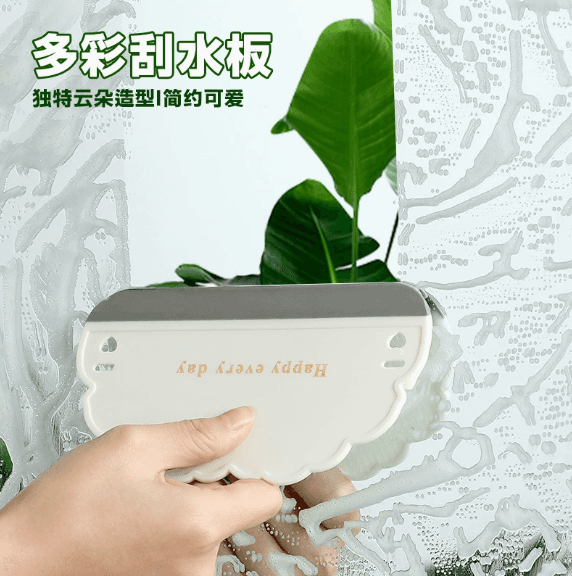 Cloud Squeegee for Vanity Basins and Tiles