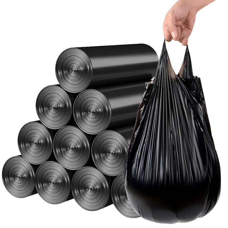 Carrier garbage bags household kitchen thick leak-proof convenient opaque protect privacy