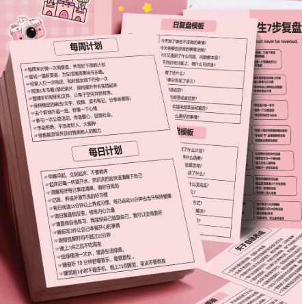 24 Self-Organisation Cards for Women: Clarify Thinking, Personal Growth & Life Management