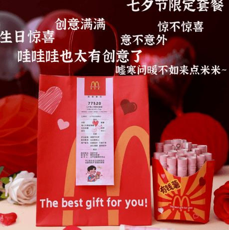 Rich Potato Birthday Receipt Surprise Gift Pack for Anniversaries, Qixi Festival, Creative Internet-Famous Gift Set