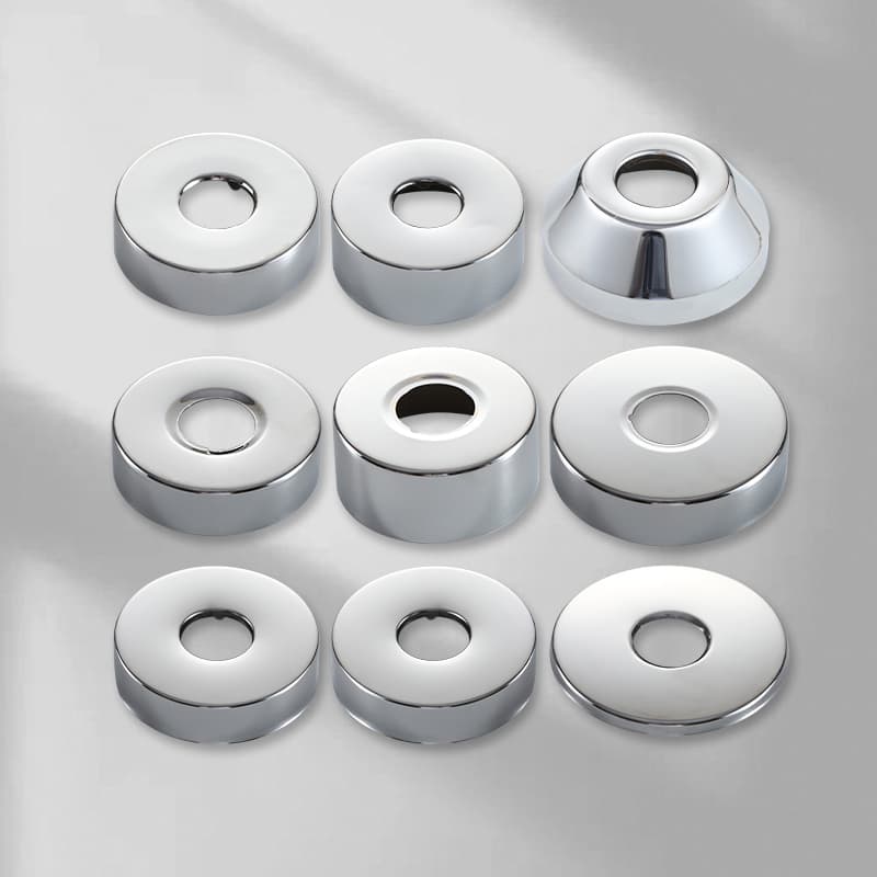 Tap Triangle Valve Mixer Valve Shower Decorative Cover Trim Plate, Oversized Thickened Accessory