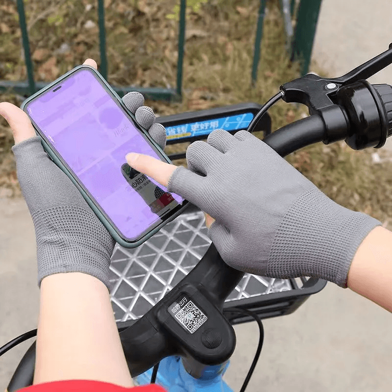 Courier Packing Gloves, Fingerless Work Gloves for Men and Women, 2/3/5 Finger, Light-Duty Labour Protective Wear