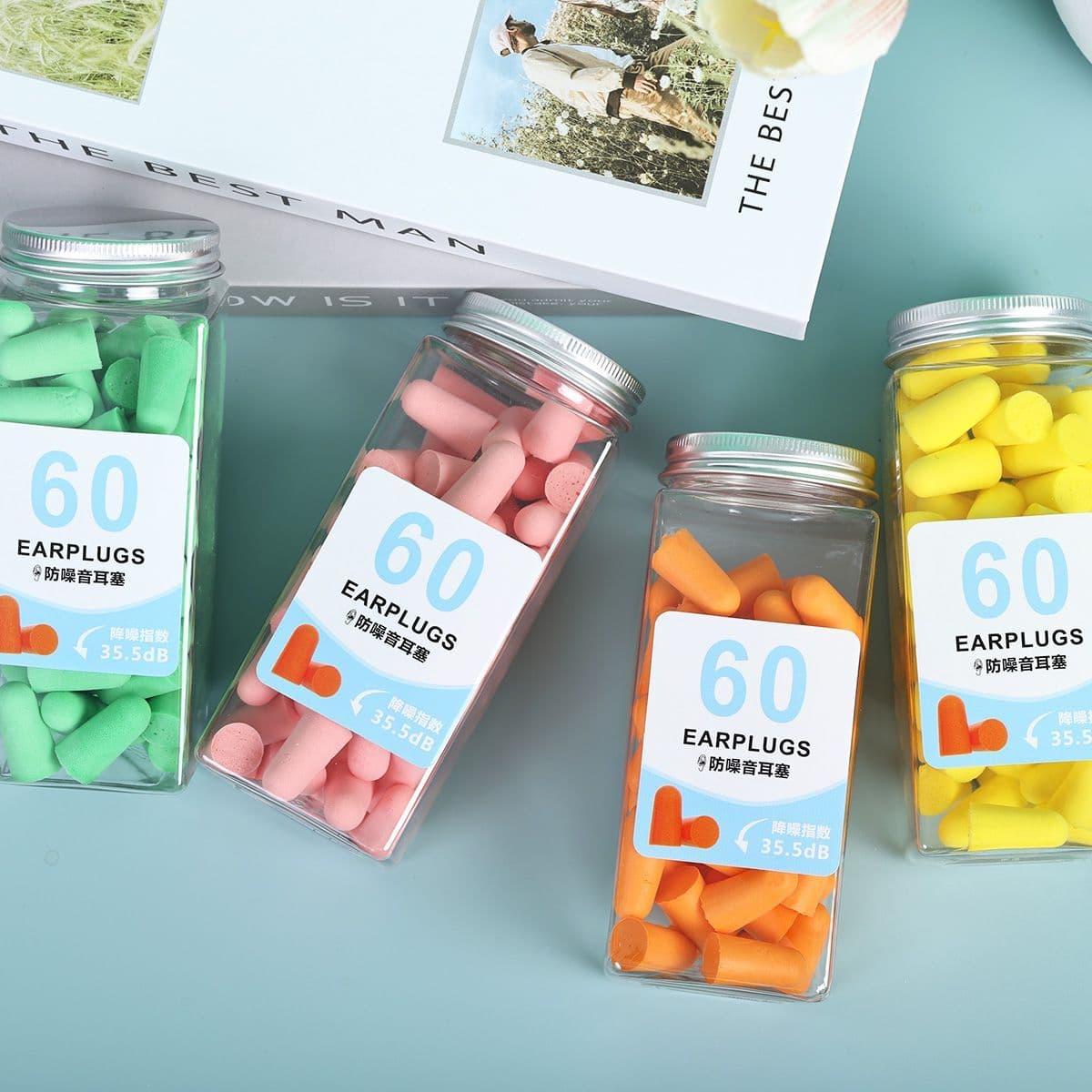 Super Noise-Reducing Earplugs for Sleep, Study & Snoring