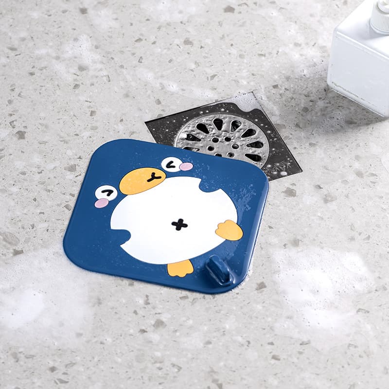 Floor Drain Odour Stopper for Bathroom and Toilet, Anti-Smell Seal with Silicone Pad