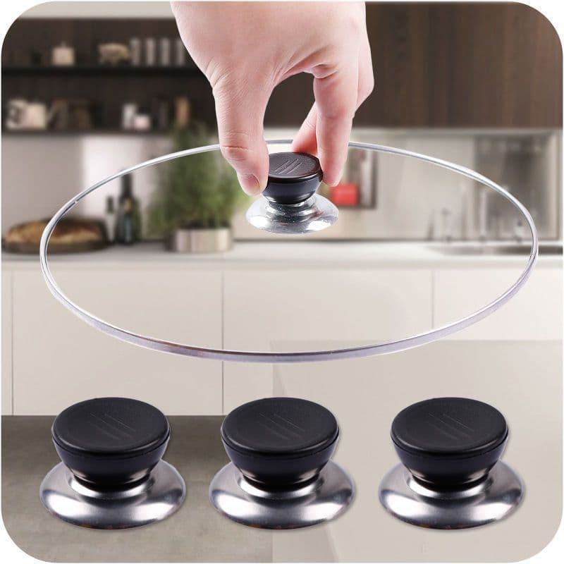 Universal Replacement Glass Lid Handle Knob, Heat-Resistant Kitchen Accessory