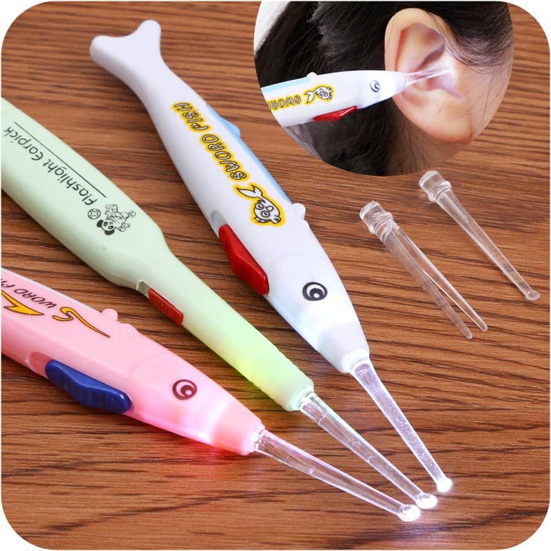 Electronic Visual Ear Pick with Light for Adults and Children