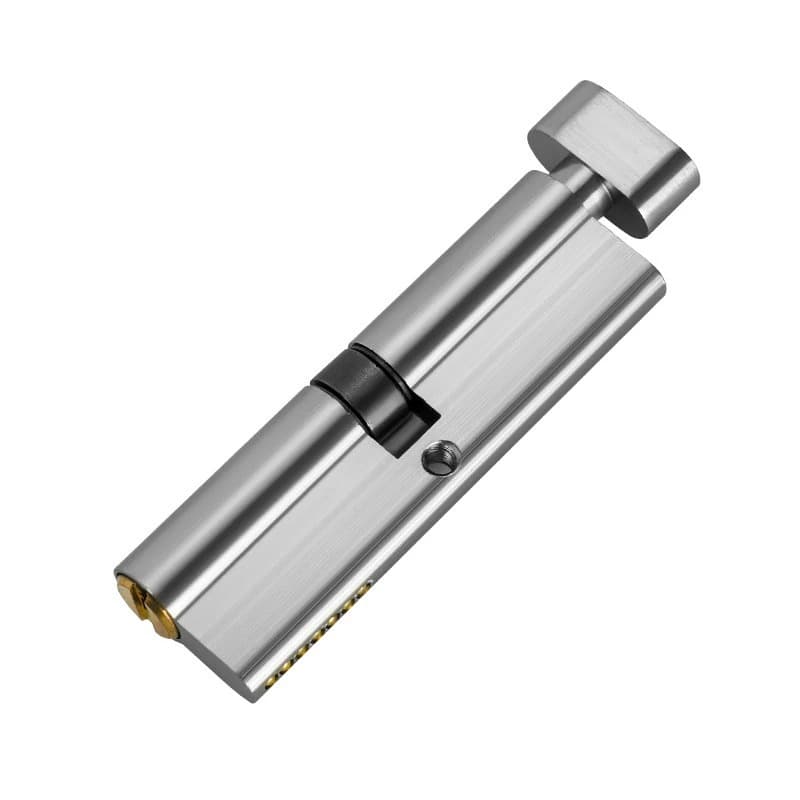 Universal Small 70 Lock Cylinder for Wooden Interior Doors, Old-Style Door Lock