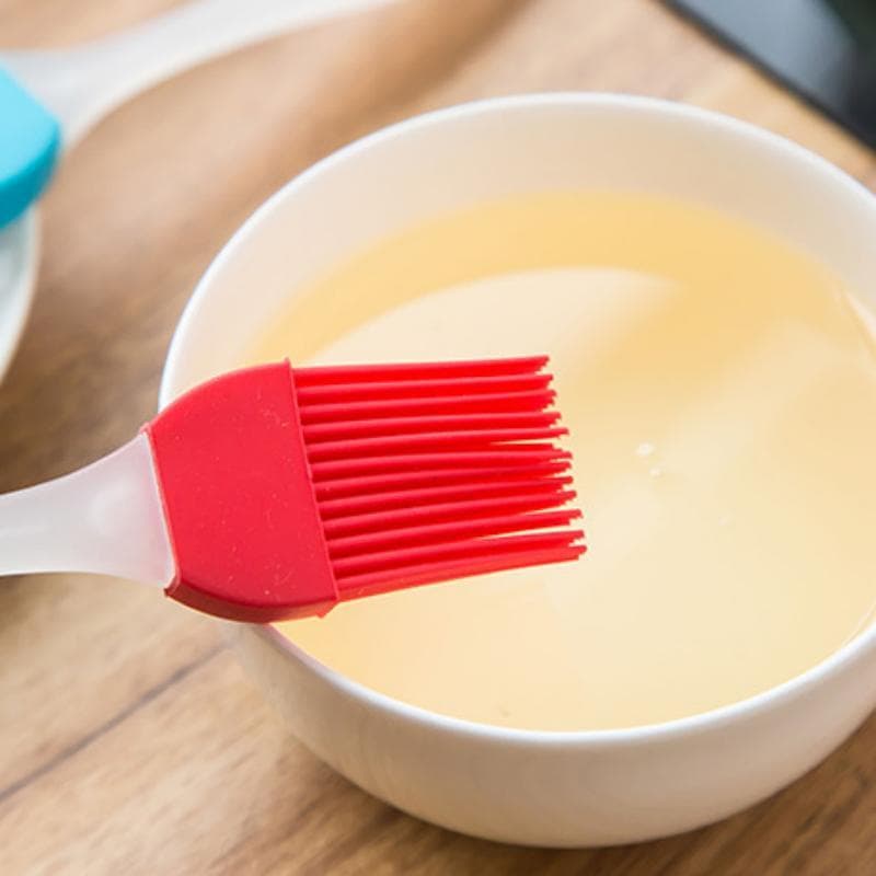 Silicone Pastry Brush for Baking and BBQ, Heat Resistant, Non-Shedding