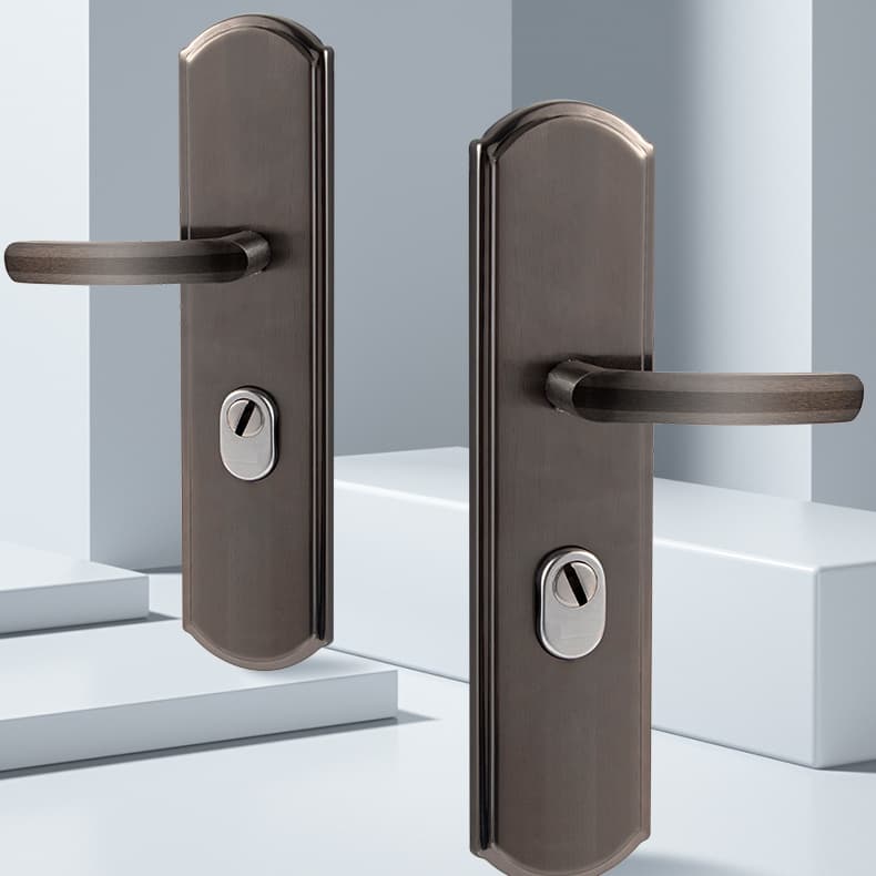Anti-theft Door Handle Household Door Lock Accessories Indoor Door Handle for Bedroom