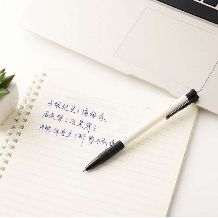 Retractable ballpoint pen clearance, old-style oil-based pen, new durable refill, old-style rotary