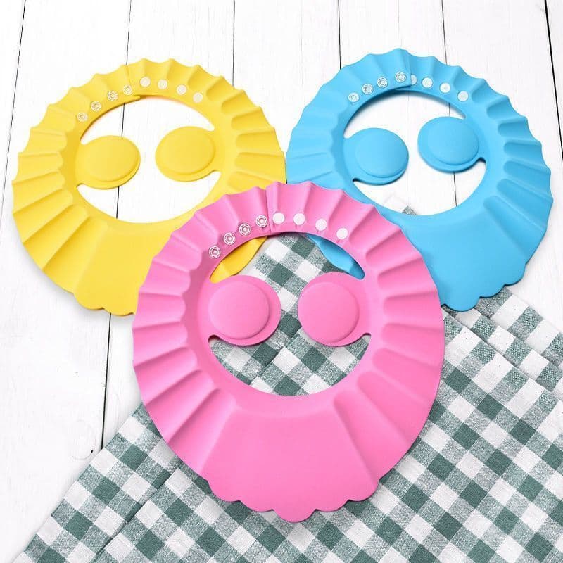 Children's Shampoo Hat Waterproof Ear Protection Adjustable Baby Bath Cap