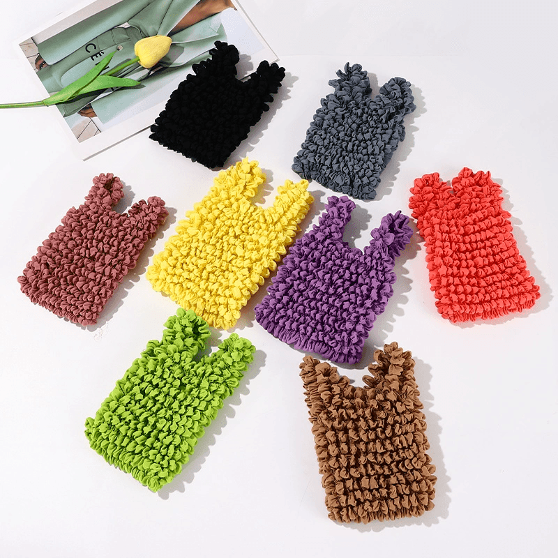 Expandable Magic Shopping Bag - Extra Large Bubble Bag, High-Capacity Pleated Tote, Eco-Friendly Handle Bag