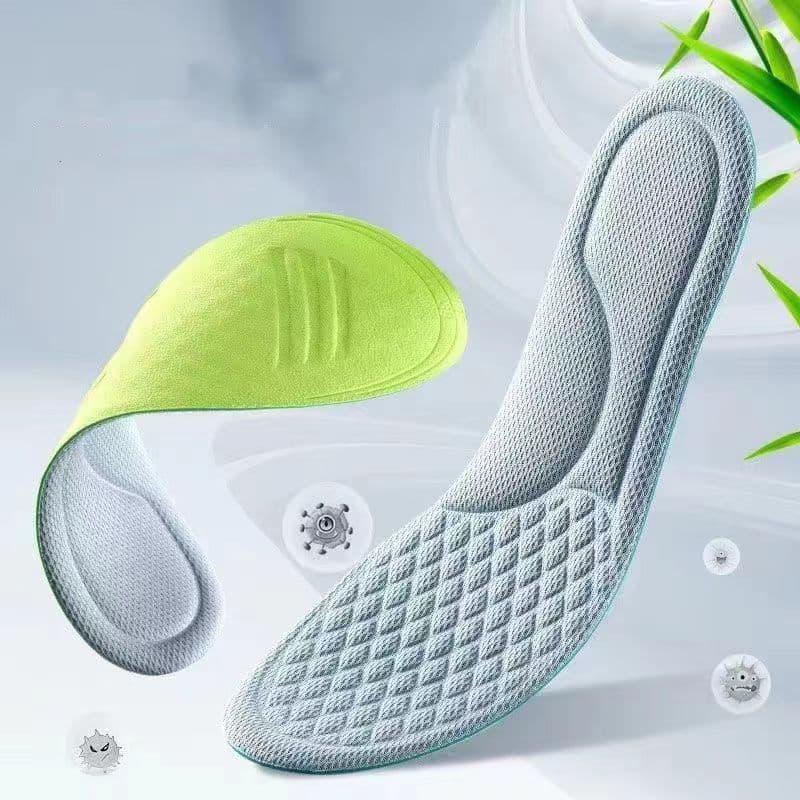 Mugwort Deodorant Insole, Extra Soft, Shock-Absorbing, for Men and Women