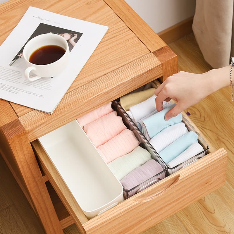 Desk Organiser Box, Plastic Cosmetic Drawer, Storage for Small Items, Snacks, Dorm Room, Kitchen Sideboard Organiser