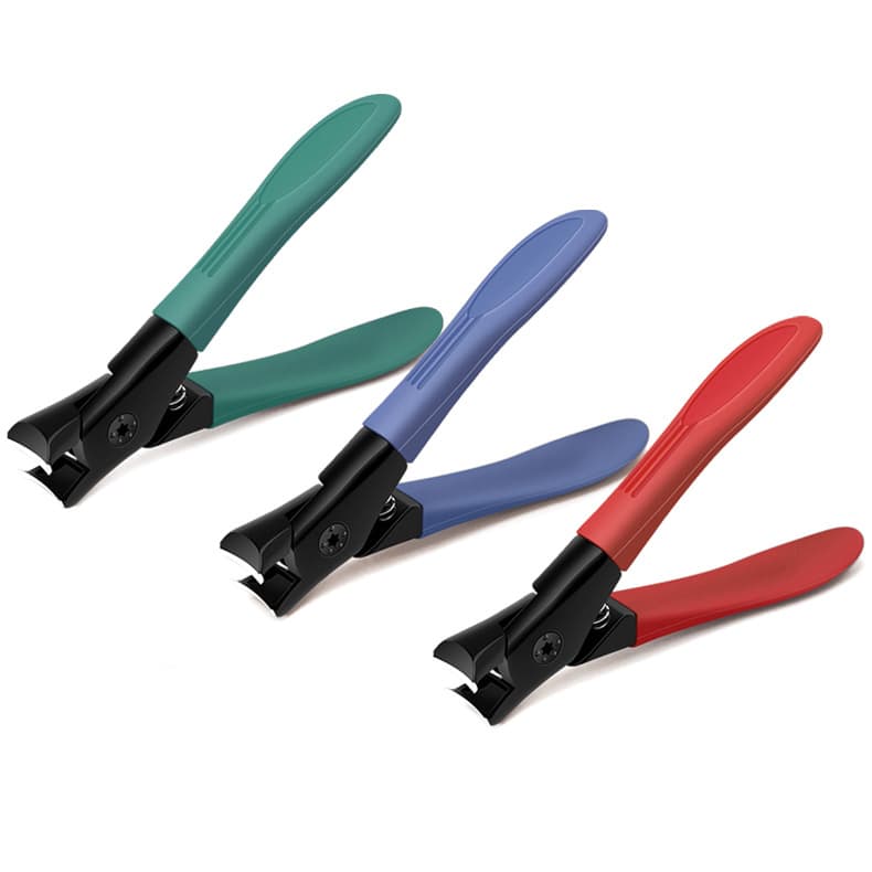Large opening nail clippers for thick, hard nails - professional manicure scissors