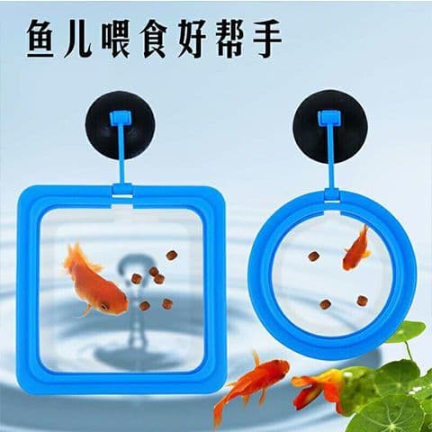 Aquarium Fish Feeder Ring