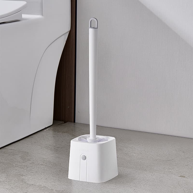No Dead Angle Toilet Brush 2023 New Wall-Mounted Bathroom Cleaning Brush for Squat Toilets