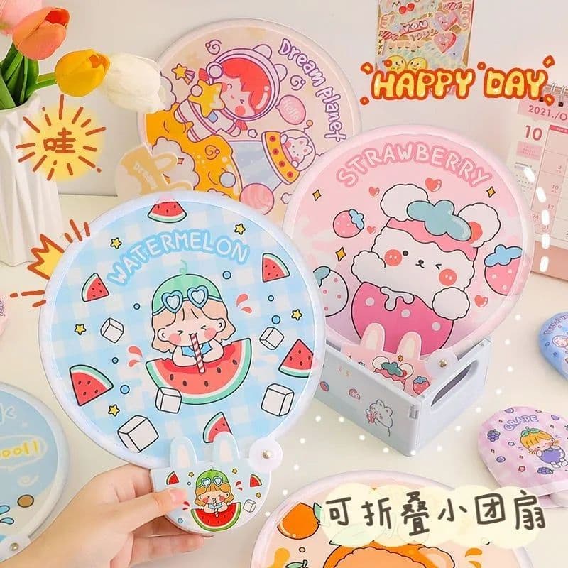 Foldable Cartoon Fan