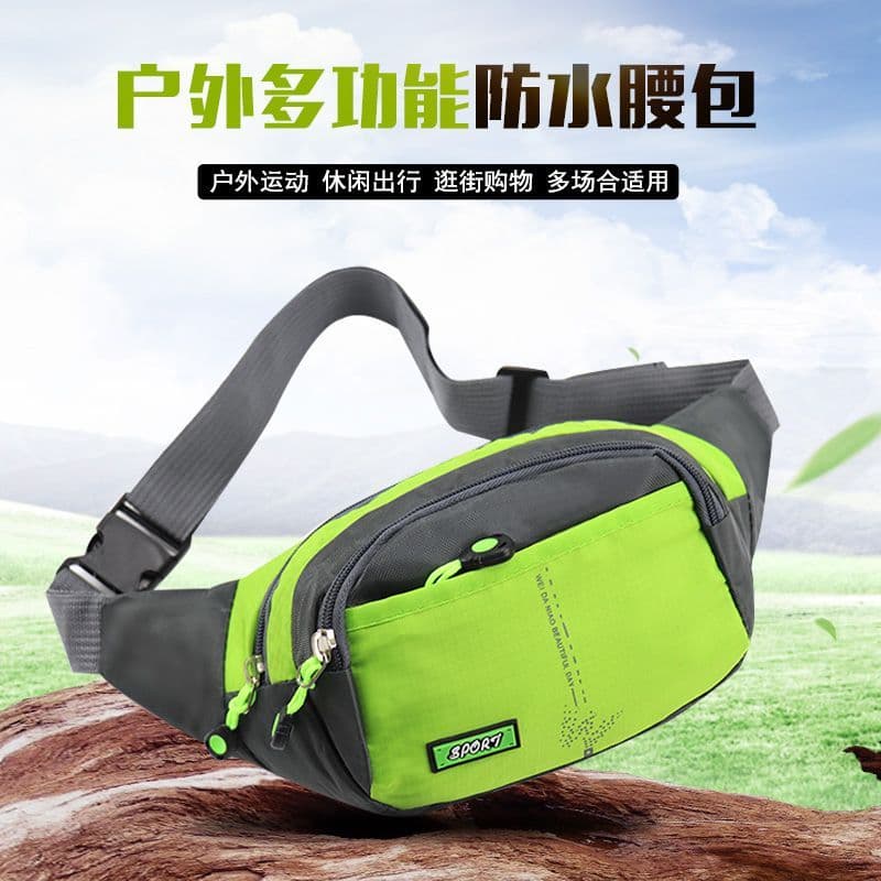 Multi-purpose large-capacity waist bag for phone, wallet, men and women, waterproof waist bag for construction