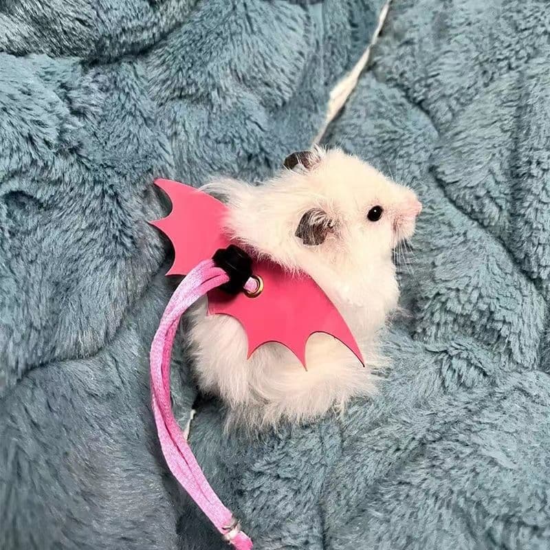 Golden Hamster Harness Leash, Split-Style, for Sugar Gliders, Flower Rats, and Guinea Pigs