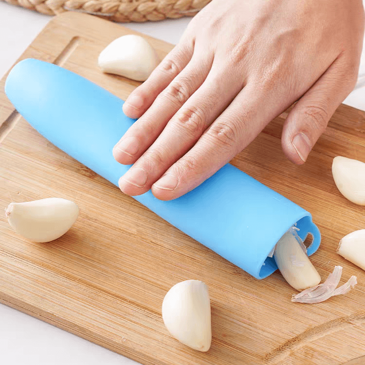 Household Multifunctional Garlic Peeler and Presser