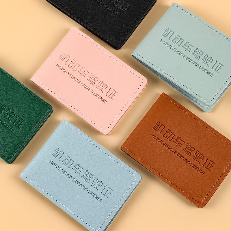 Driver Licence Cover Men's 2024 New Style, Vehicle Licence Holder, Card and Passport Case 2-in-1, Licence Booklet Protective Cover