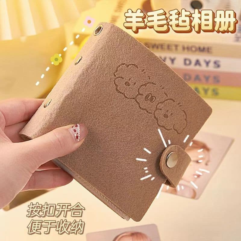 K-pop Idol Photocard Sleeve Album 3x3 Inch Polaroid Photo Book