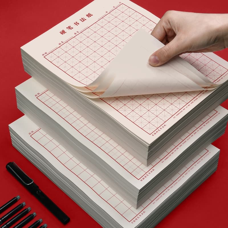 Pen Calligraphy Grid Practice Paper for Children and Students – Hard Pen Calligraphy Writing Paper