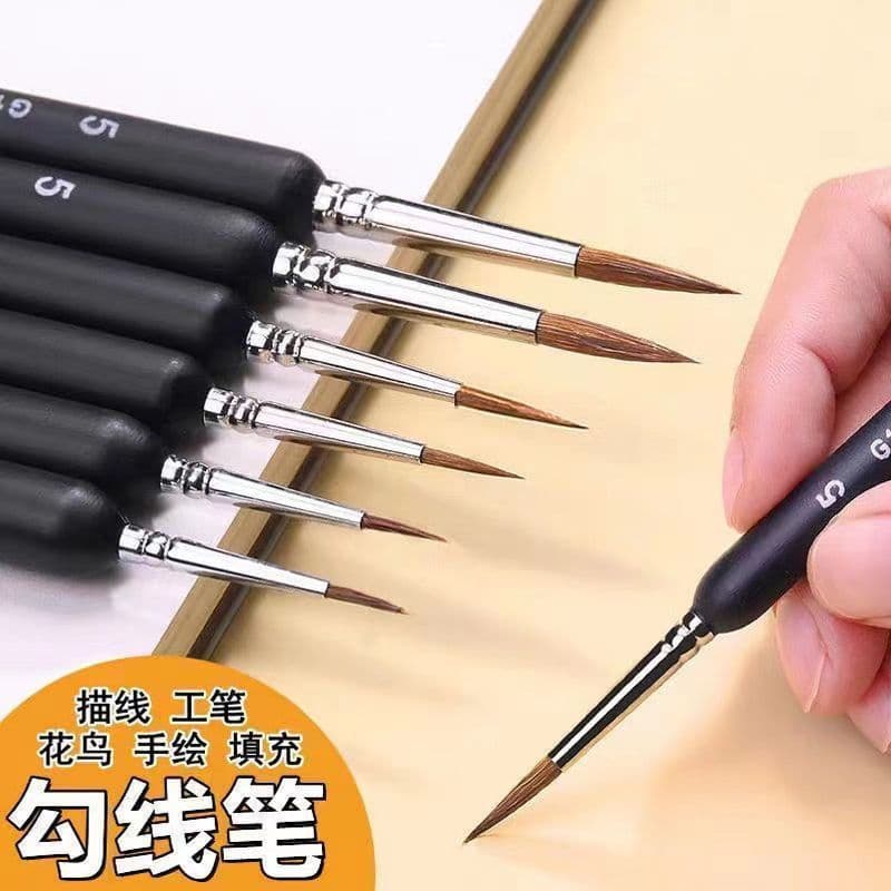 Fine liner brushes for art, digital oil painting, watercolour, model painting, ultra-fine Sakura