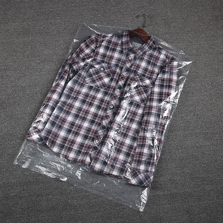 Clothes Dust Cover, Coat Suit Dust Bag, Transparent Plastic Dust Cover, Disposable Hanging Garment Bag for Dry Cleaners