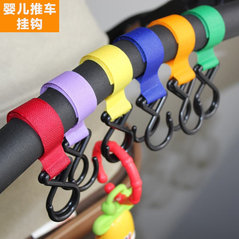 Pram Hook for Strollers, Heavy-Duty Multi-Function Bag Hook