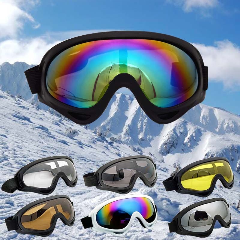 Cycling Outdoor Ski Goggles Windproof Dustproof Snow Goggles Mountaineering Glasses