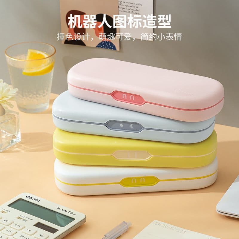 Double-layer pencil case for primary and middle school students, simple storage