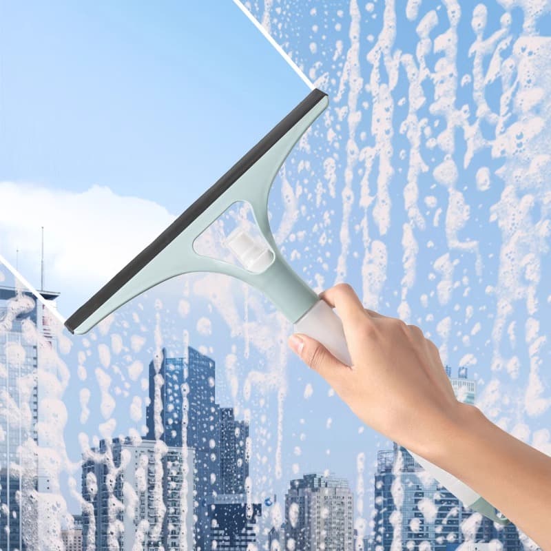 Glass Squeegee for Household Window and Bathroom Cleaning