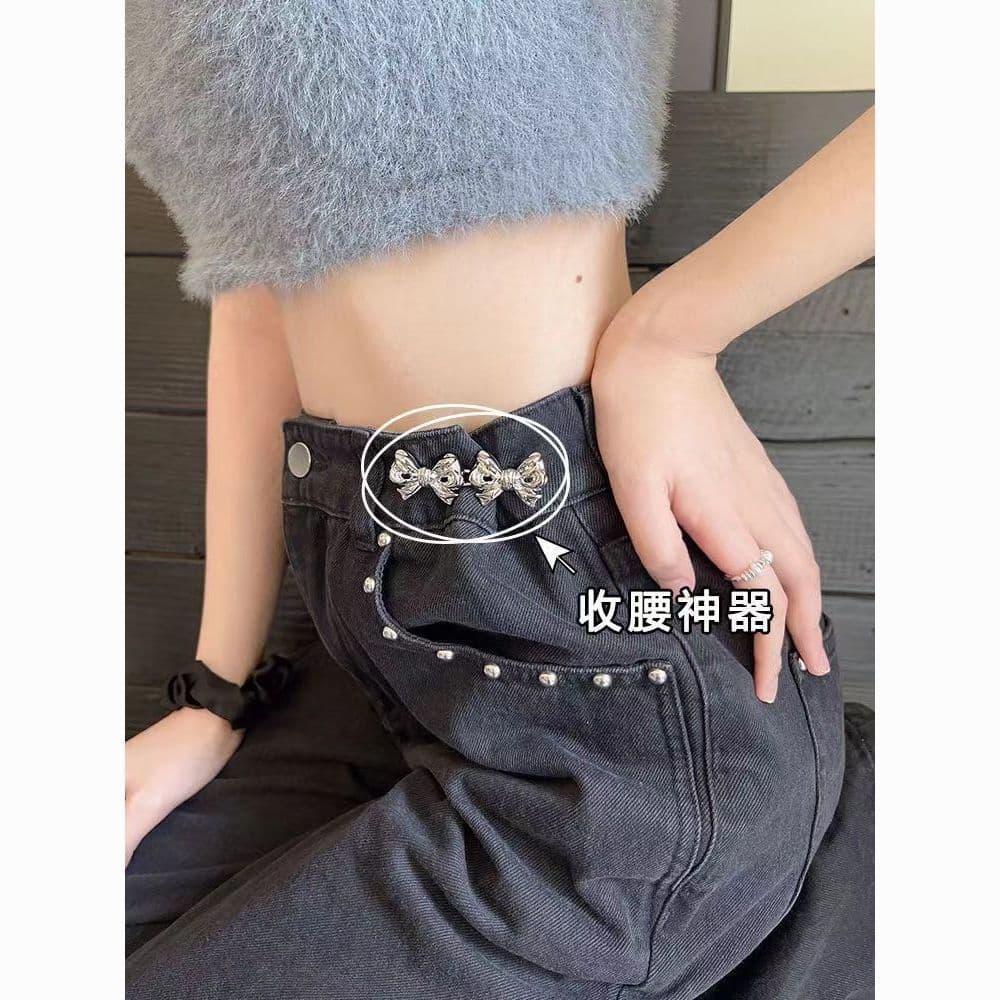 Adjustable Bow Waist Tightener – No Sew, No Drill, No Marks